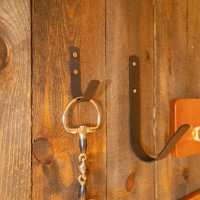 Vliegendekenhouder per 5 matzwart Grooming Deluxe Zwart