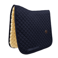 Tapis de selle en mouton Skin Friendly Diamond Dressage Kentucky Marine Bleu marine