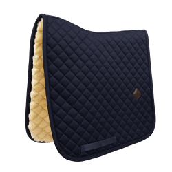 Tapis de selle en mouton Skin Friendly Diamond Dressage Kentucky Marine Bleu marine