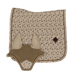 Tapis de Selle Velvet Horse Printing Dressage Kentucky