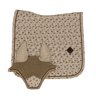 Tapis de Selle Velvet Horse Printing Dressage Kentucky