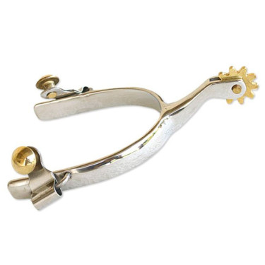 Eperons A molette Brad Ren's acier inox Eperons A molette Brad Ren's acier inox