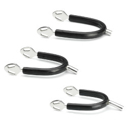 Eperons Tattini droit et caoutchouc femme