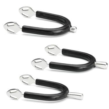 Eperons Tattini goutte et caoutchouc adulte