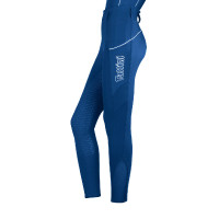Legging Tattini Passiflora femme Bleu national