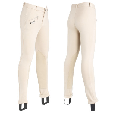 Pantalon jodhpurs Daslö enfant 4 saisons basanes en clarino Pantalon jodhpurs Daslö enfant 4 saisons basanes en clarino