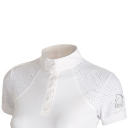 Polo de concours Tattini femme inserts microperforés Polo de concours Tattini femme inserts microperforés