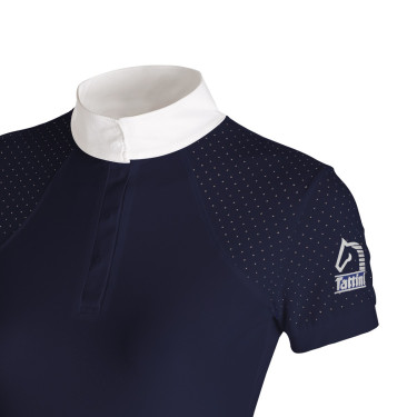 Polo de concours Tattini femme inserts microperforés Polo de concours Tattini femme inserts microperforés