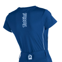 Polo Tattini Passiflora fille Bleu national Polo Tattini Passiflora fille Bleu national