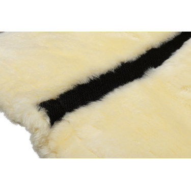 Echte schapenvacht schokdemper HKM-stijl Natuur Beige Echte schapenvacht schokdemper HKM-stijl Natuur Beige