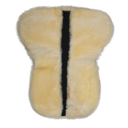 Echte schapenvacht schokdemper HKM-stijl Natuur Beige Echte schapenvacht schokdemper HKM-stijl Natuur Beige