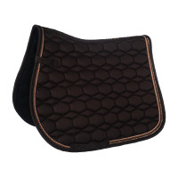 Tapis Rosegold Glamour Style HKM Marron / or rose