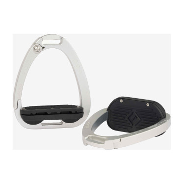 Étriers Junior LeMieux Balance Aluminium Argent