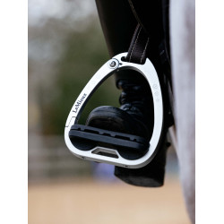 Étriers Junior LeMieux Balance Aluminium Argent