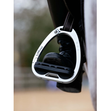 Étriers Junior LeMieux Balance Aluminium Argent