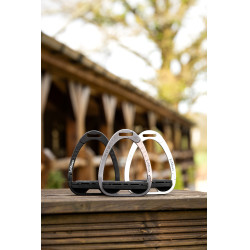 Étriers Junior LeMieux Balance Aluminium Argent