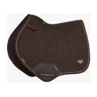 Tapis de selle LeMieux CC Puissance Suede Marron
