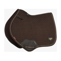 Tapis de selle LeMieux CC Puissance Suede Marron