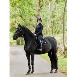 Tapis de selle LeMieux CC Puissance Suede Noir Tapis de selle LeMieux CC Puissance Suede Noir