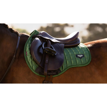 Tapis de selle LeMieux Loire Square mixte Vert hunter Tapis de selle LeMieux Loire Square mixte Vert hunter