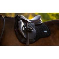 Tapis de selle LeMieux Loire Square mixte Noir Tapis de selle LeMieux Loire Square mixte Noir