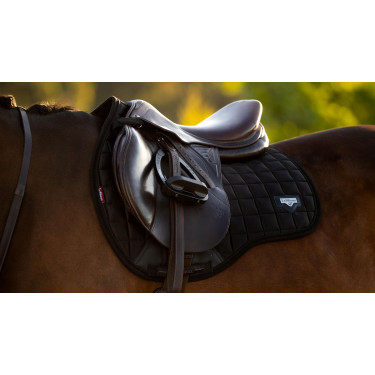 Tapis de selle LeMieux Loire Square mixte Noir Tapis de selle LeMieux Loire Square mixte Noir