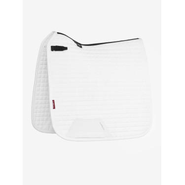 Tapis LeMieux ProSport Dressage SQ Plain Standard Strap Blanc
