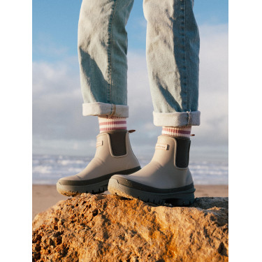 Boots en caoutchouc LeMieux Chelsea Bramshaw Stone Gris Boots en caoutchouc LeMieux Chelsea Bramshaw Stone Gris