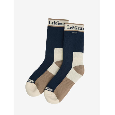 Chaussettes imperméables LeMieux x Sealskinz Marine Bleu marine Chaussettes imperméables LeMieux x Sealskinz Marine Bleu marine