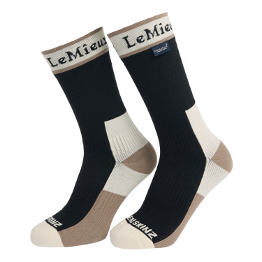 Chaussettes imperméables LeMieux x Sealskinz Noir