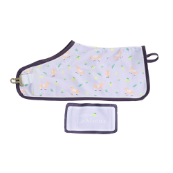 Couverture Toy Pony LeMieux à imprimé Lemon Lilac Violet