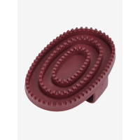 Rubber rosborstel LeMieux Rood