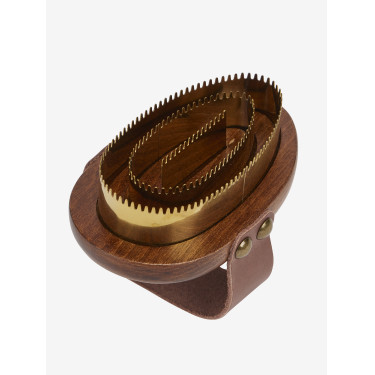 Étrille métallique LeMieux Artisan Marron Étrille métallique LeMieux Artisan Marron