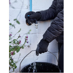 Lichte waterdichte handschoenen LeMieux x Sealskinz Zwart