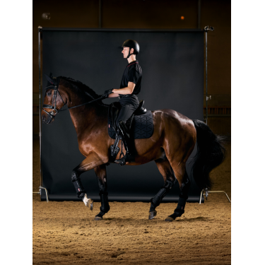 Tapis de dressage LeMieux moulé ProForm Noir Tapis de dressage LeMieux moulé ProForm Noir