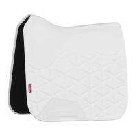 Tapis de dressage LeMieux moulé ProForm Blanc