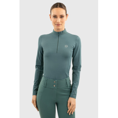 Polo Techniek Harcour Tess dames Pauw Blauw
