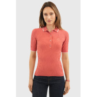 Polo Harcour Bethanie femme Pamplemousse Rose