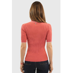 Polo Harcour Bethanie femme Pamplemousse Rose