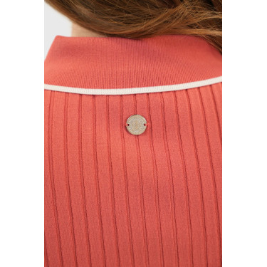 Polo Harcour Bethanie femme Pamplemousse Rose