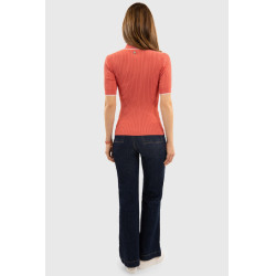 Polo Harcour Bethanie femme Pamplemousse Rose
