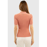 Polo Harcour Bethanie femme Rose aurore Polo Harcour Bethanie femme Rose aurore