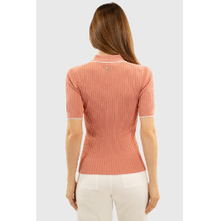 Polo Harcour Bethanie femme Rose aurore