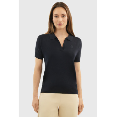 Polo Harcour Babeth femme Marine Bleu marine Polo Harcour Babeth femme Marine Bleu marine
