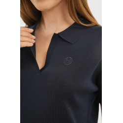 Polo Harcour Babeth femme Marine Bleu marine Polo Harcour Babeth femme Marine Bleu marine
