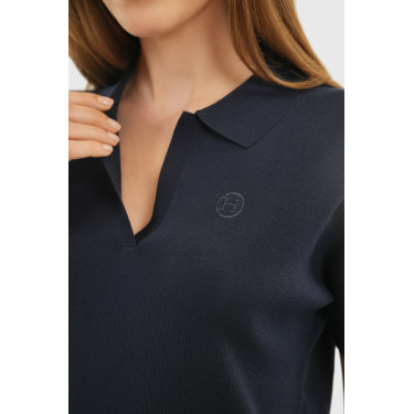 Polo Harcour Babeth femme Marine Bleu marine Polo Harcour Babeth femme Marine Bleu marine