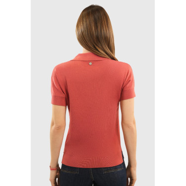 Polo Harcour Babeth femme Pamplemousse Rose Polo Harcour Babeth femme Pamplemousse Rose