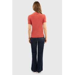 Polo Harcour Babeth femme Pamplemousse Rose Polo Harcour Babeth femme Pamplemousse Rose