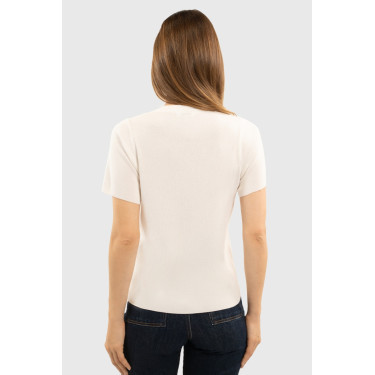 T-shirt Harcour Tzimi dames Wit