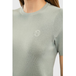 T-shirt Harcour Tzimi dames Kolibrie Groen
